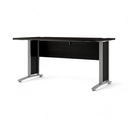 Helt nytt | Moderne svart skrivebord Prima med slitesterk overflate