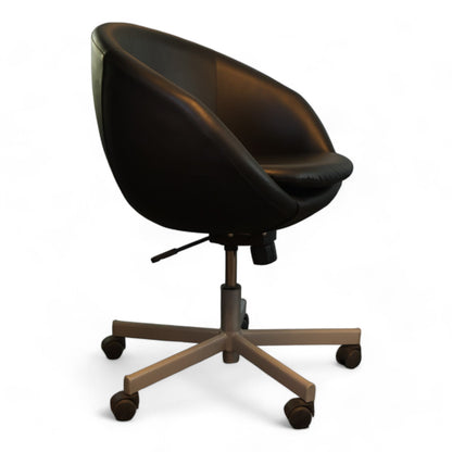 Nyrenset | IKEA Skruvsta kontorstoler med hev/senk, Idhult svart