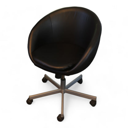 Nyrenset | IKEA Skruvsta kontorstoler med hev/senk, Idhult svart