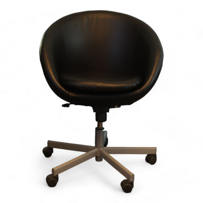 Nyrenset | IKEA Skruvsta kontorstoler med hev/senk, Idhult svart