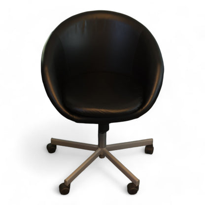 Nyrenset | IKEA Skruvsta kontorstoler med hev/senk, Idhult svart