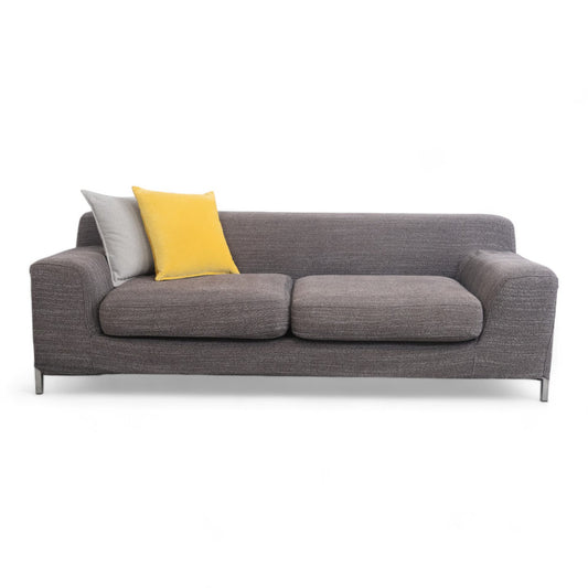 Nyrenset | Grå 3-seter sofa fra IKEA Kramfors