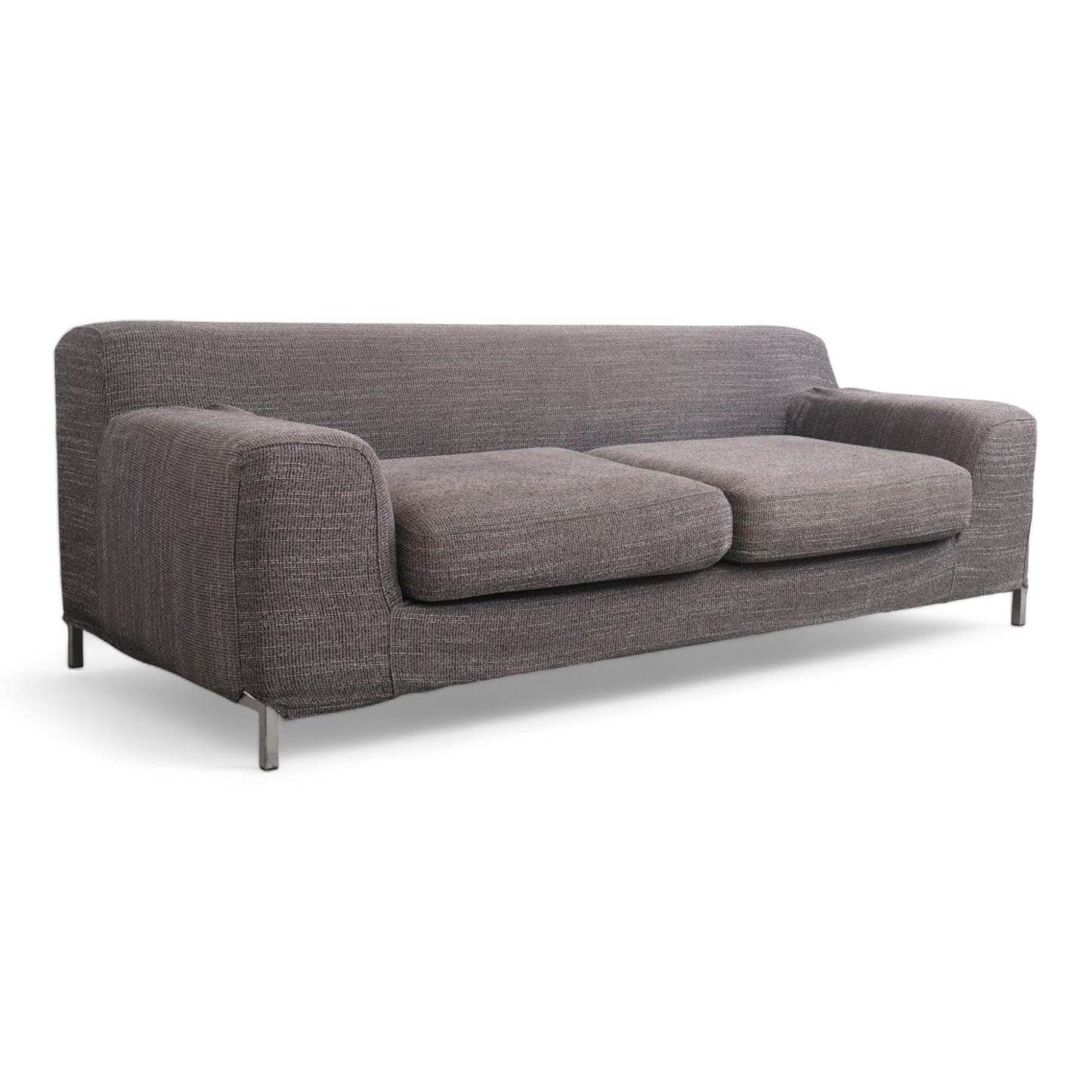 Nyrenset | Grå 3-seter sofa fra IKEA Kramfors