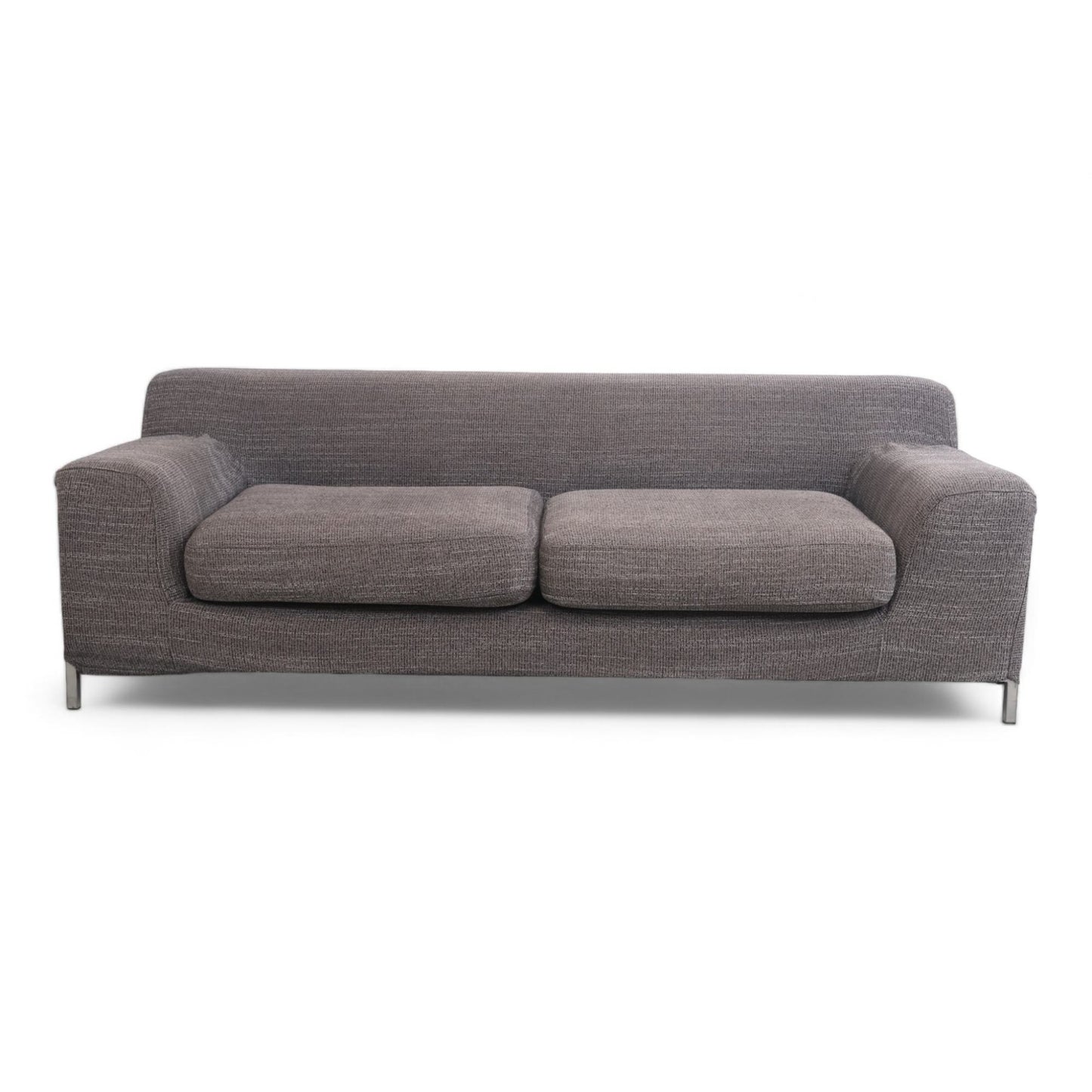 Nyrenset | Grå 3-seter sofa fra IKEA Kramfors