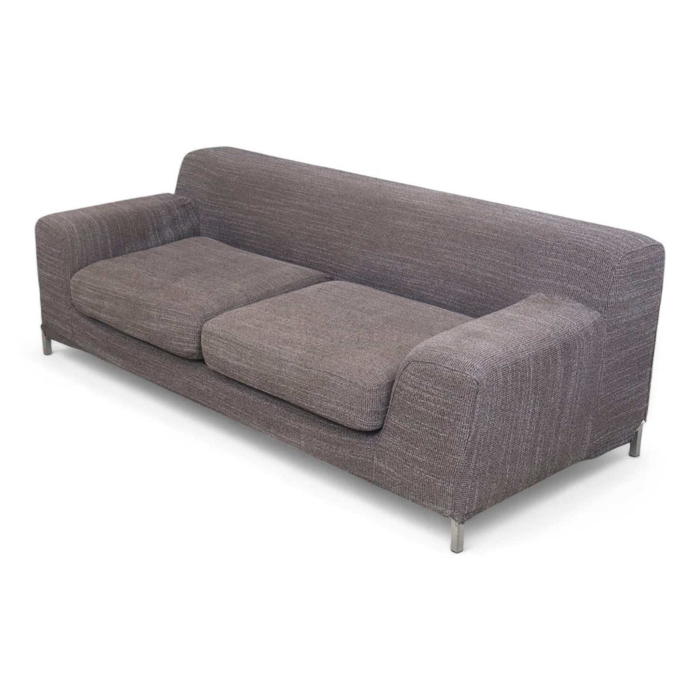 Nyrenset | Grå 3-seter sofa fra IKEA Kramfors