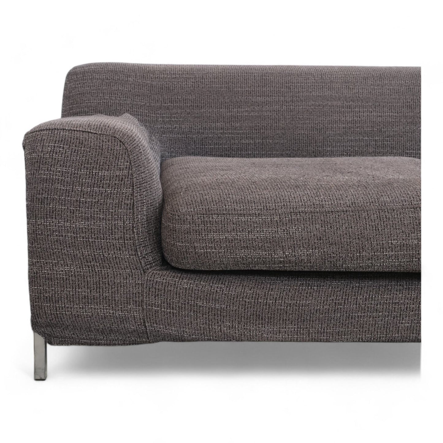 Nyrenset | Grå 3-seter sofa fra IKEA Kramfors