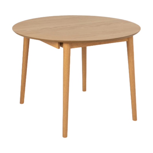 Montreux spisebord fra A-Møbler, 115/154 cm, matt eik