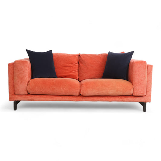 Nyrenset | Rød IKEA Nockeby 2-seter sofa