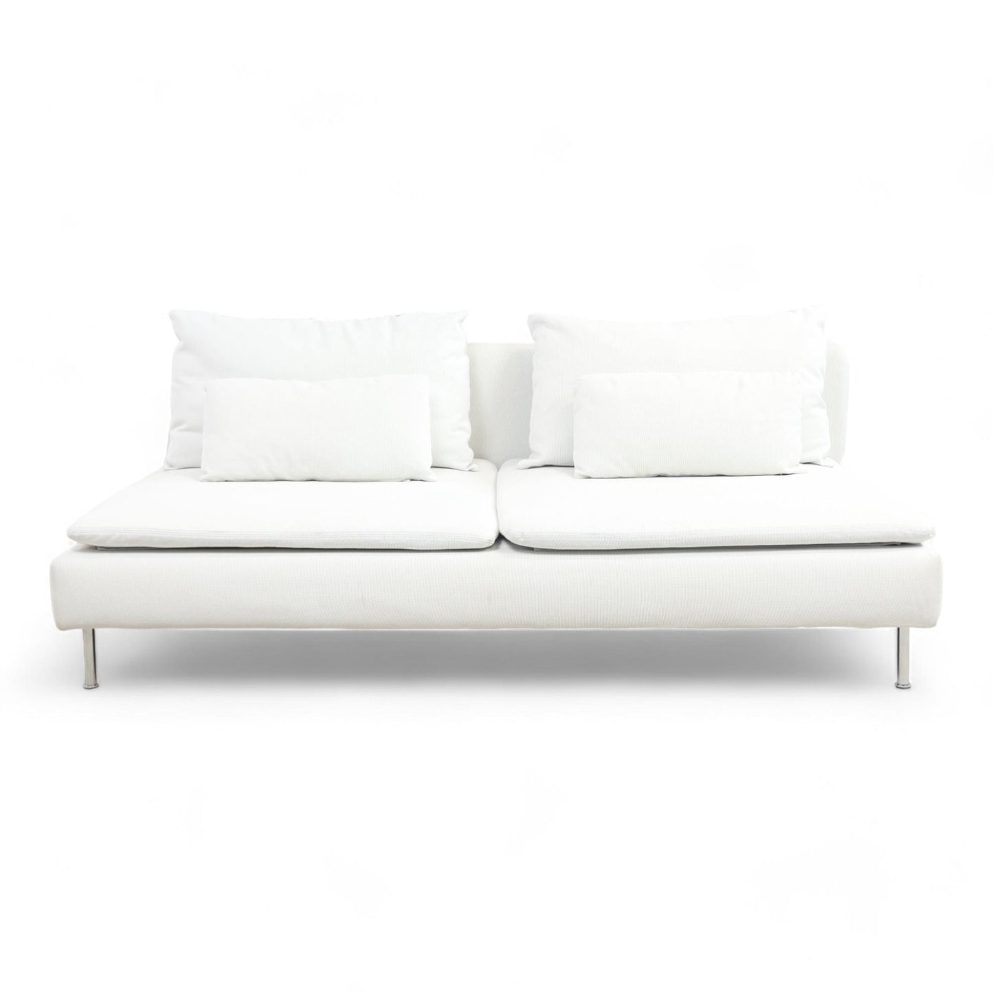 Nyrenset | Hvit Ikea Söderhamn 3-seter sofa