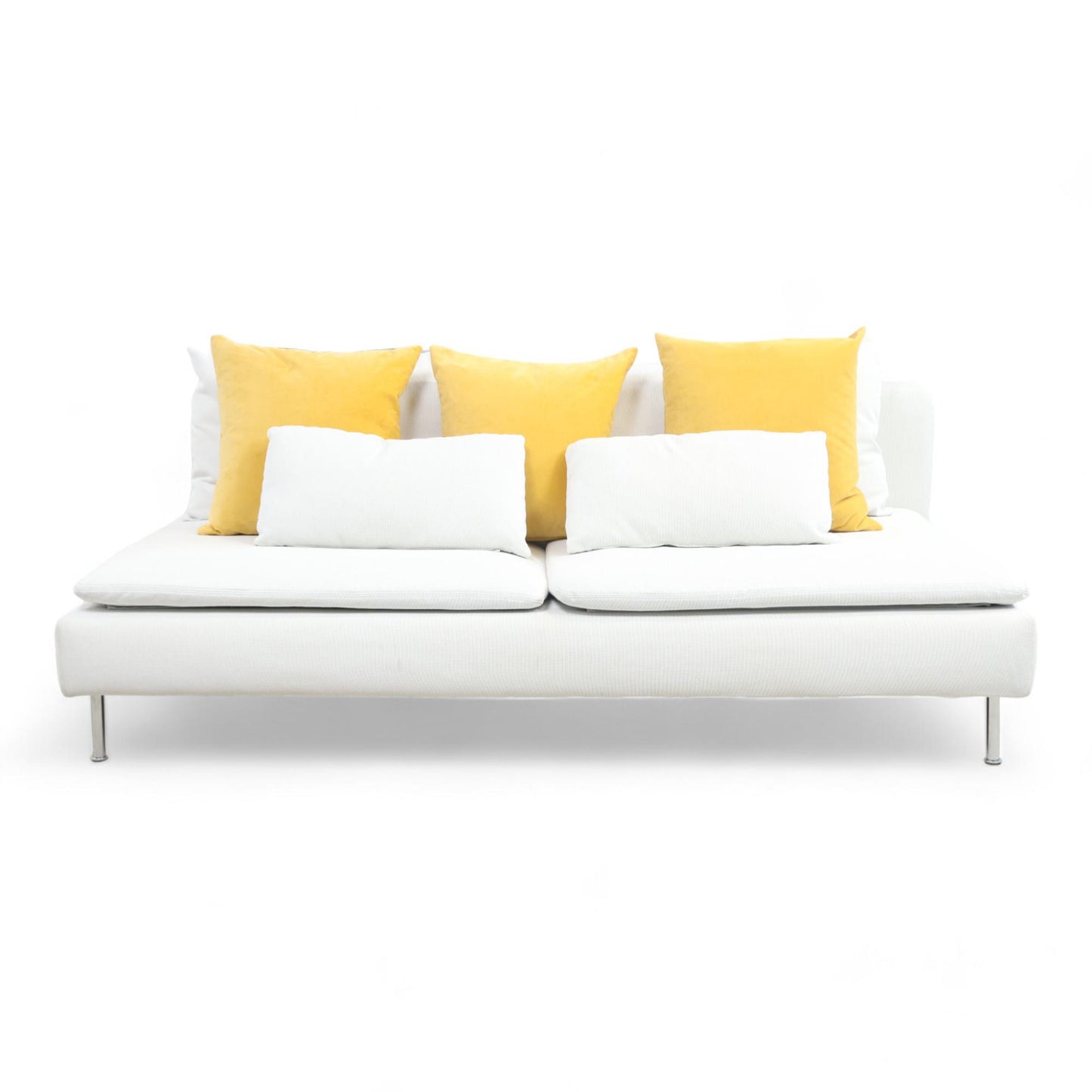 Nyrenset | Hvit Ikea Söderhamn 3-seter sofa