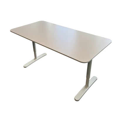 IKEA Bekant manuelt hev/senk skrivebord, 160cm