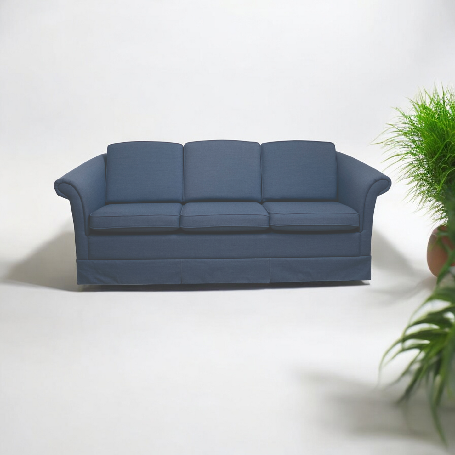 Nyrenset | Angelica 3-seter Sofa Med Kappe