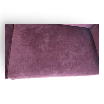 Nyrenset | Skeidar Time 3-seter sofa i burgunder tekstil