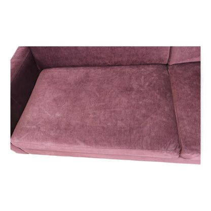 Nyrenset | Skeidar Time 3-seter sofa i burgunder tekstil