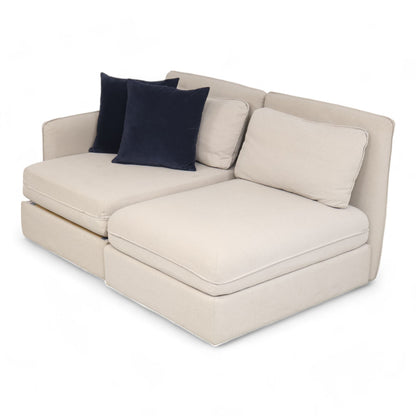 Nyrenset | Beige Ikea Vallentuna 2-seter sovesofa
