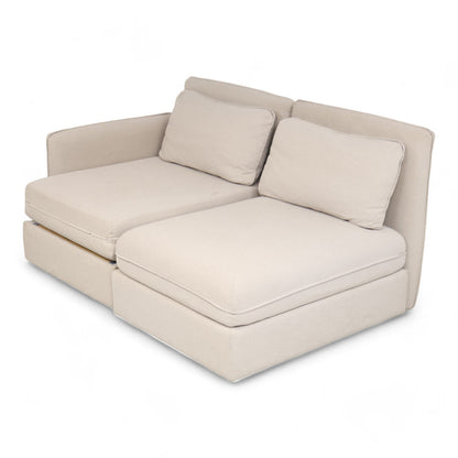 Nyrenset | Beige Ikea Vallentuna 2-seter sovesofa