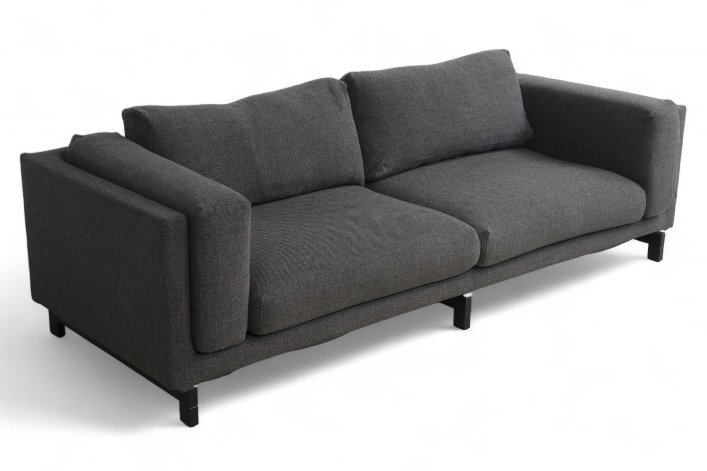 Utmerket Tilstand | Mørk grå IKEA Nockeby 2-seter sofa