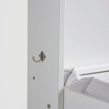 Helt nytt | Stellebord JOLLER, inklusiv madrass, hvit