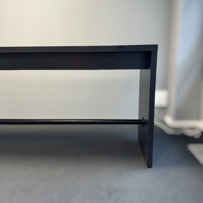 Sort Barbord 220x50cm