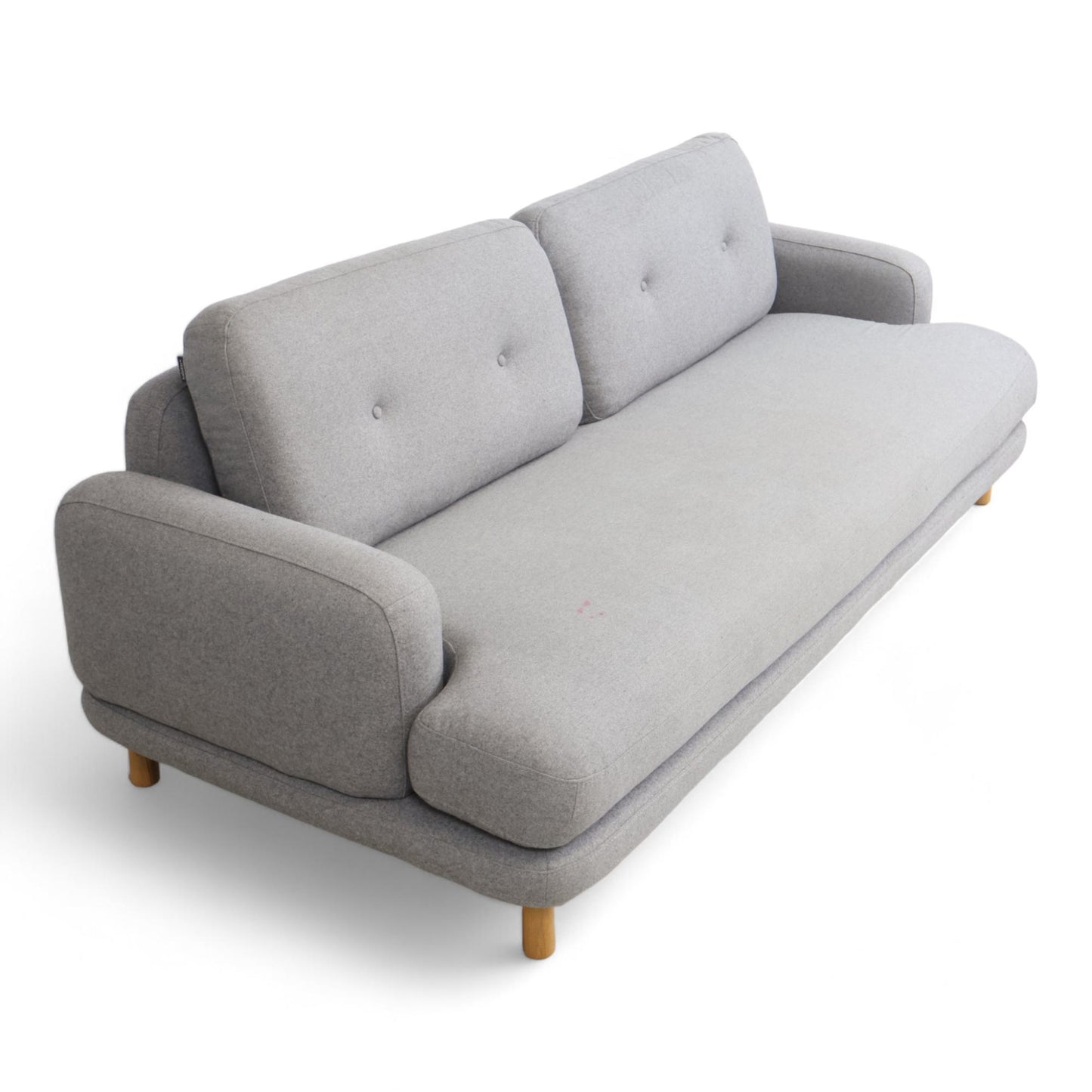 Nyrenset | Grå 3-seter sofa i ull fra Habitat