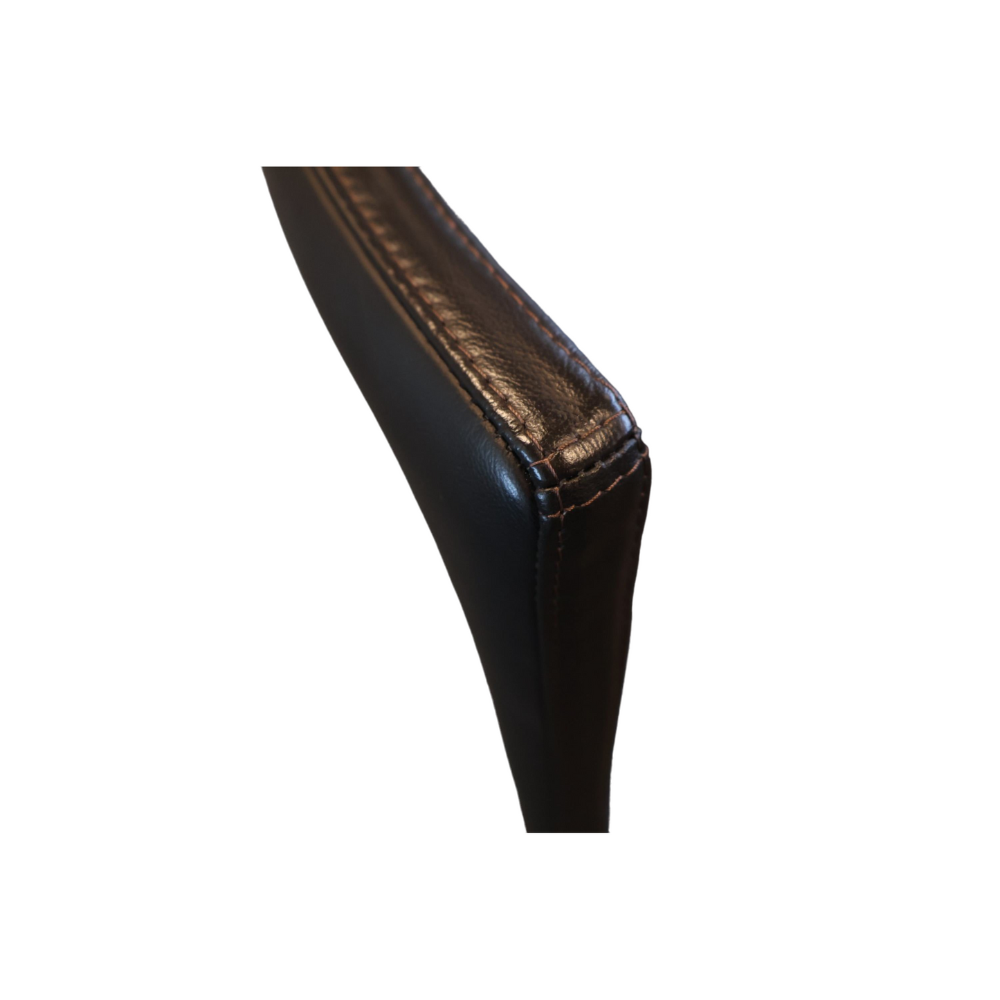 IKEA BERNHARD stoler i sort imitert skinn