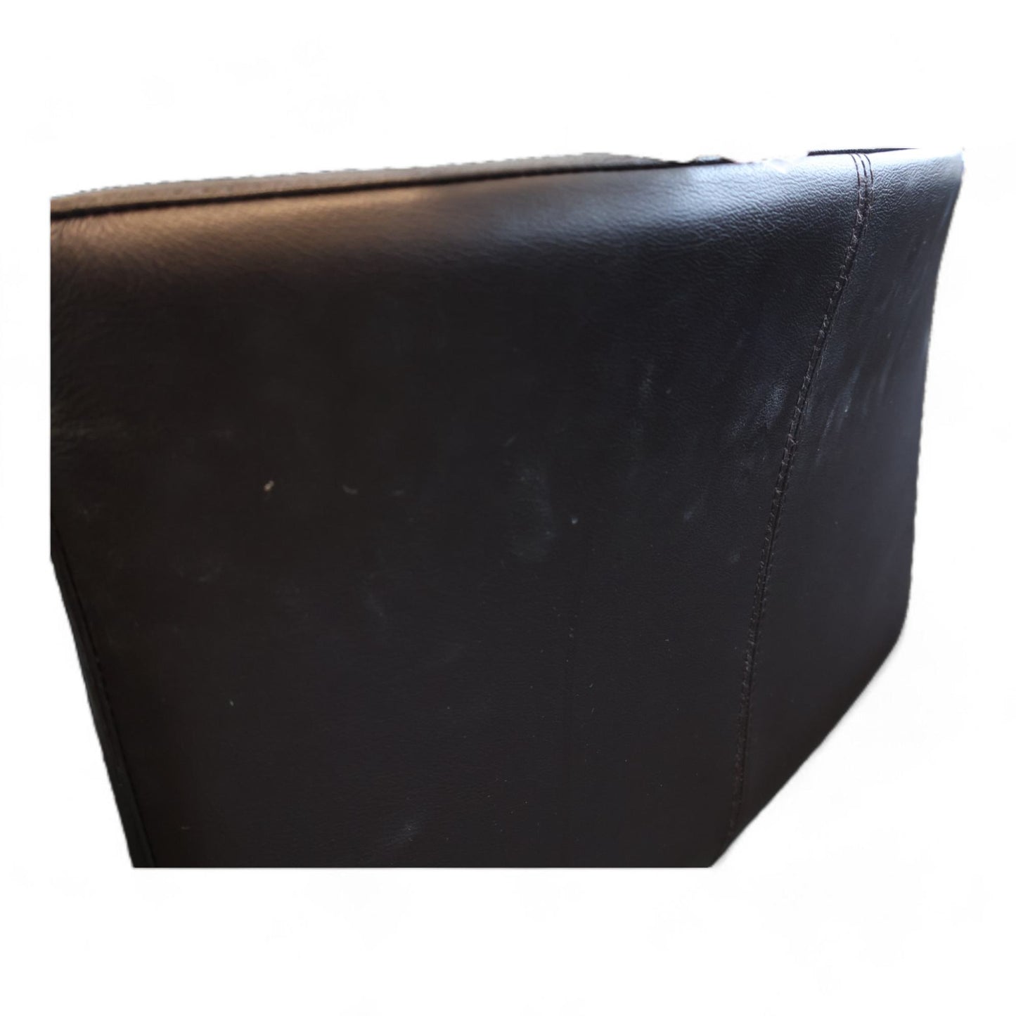 IKEA BERNHARD stoler i sort imitert skinn