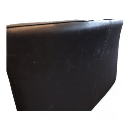 IKEA BERNHARD stoler i sort imitert skinn