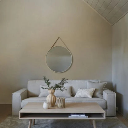 Olea sofabord lav modell natur - 70x130x40 cm + ben