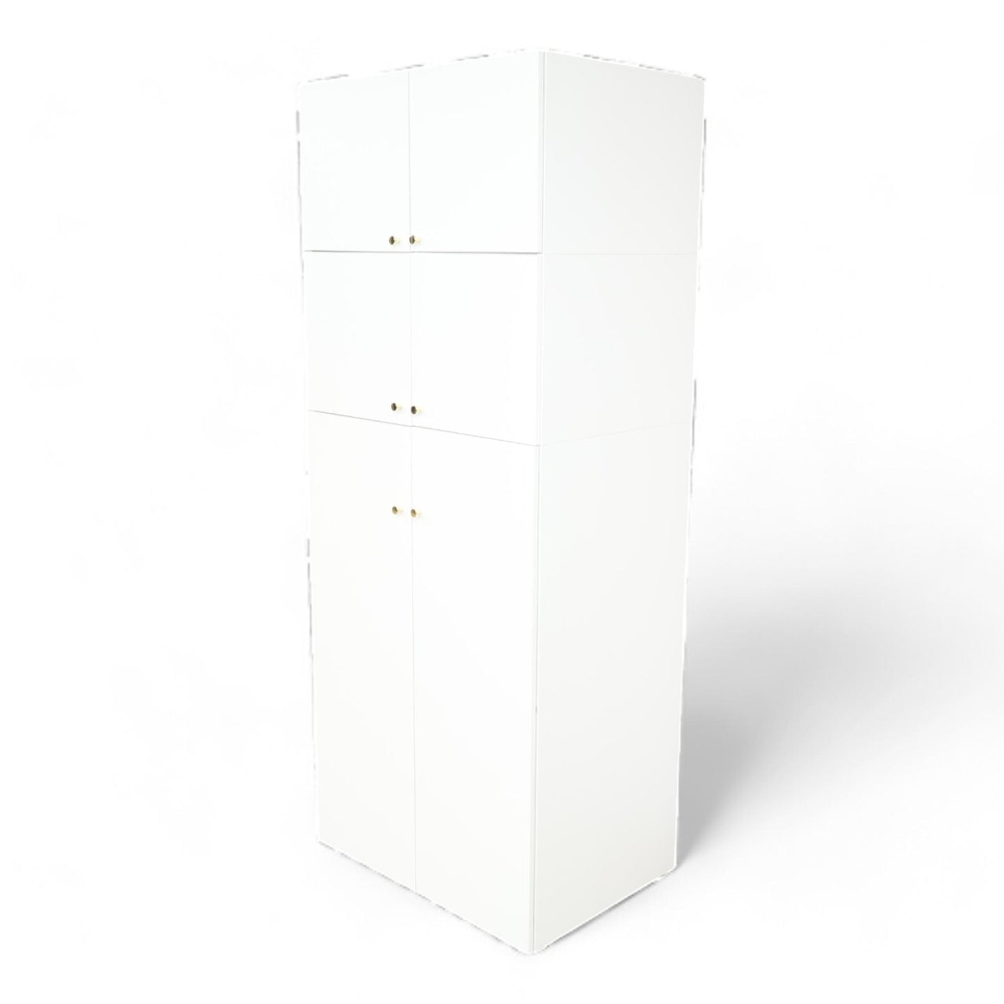 IKEA platsa skap med gullhåndtak