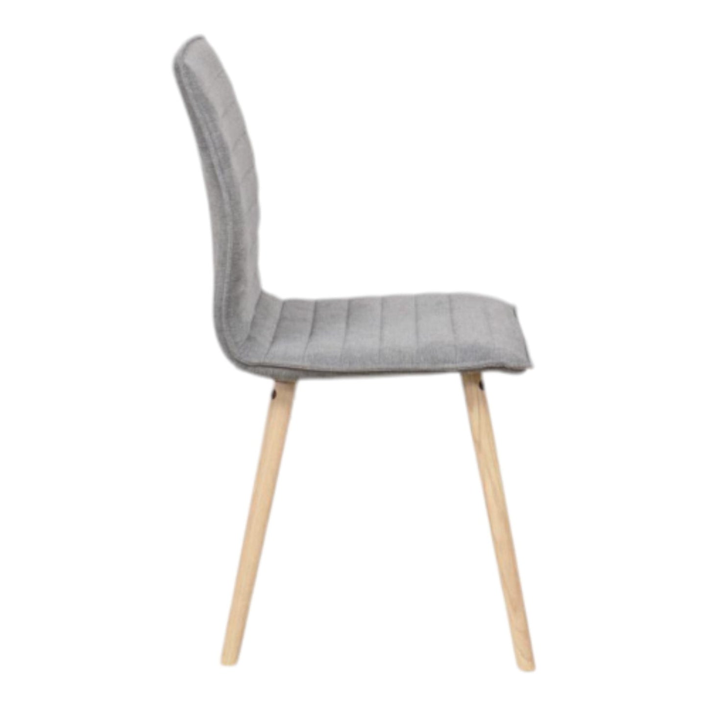 Karla spisestol, eik, mørk grå