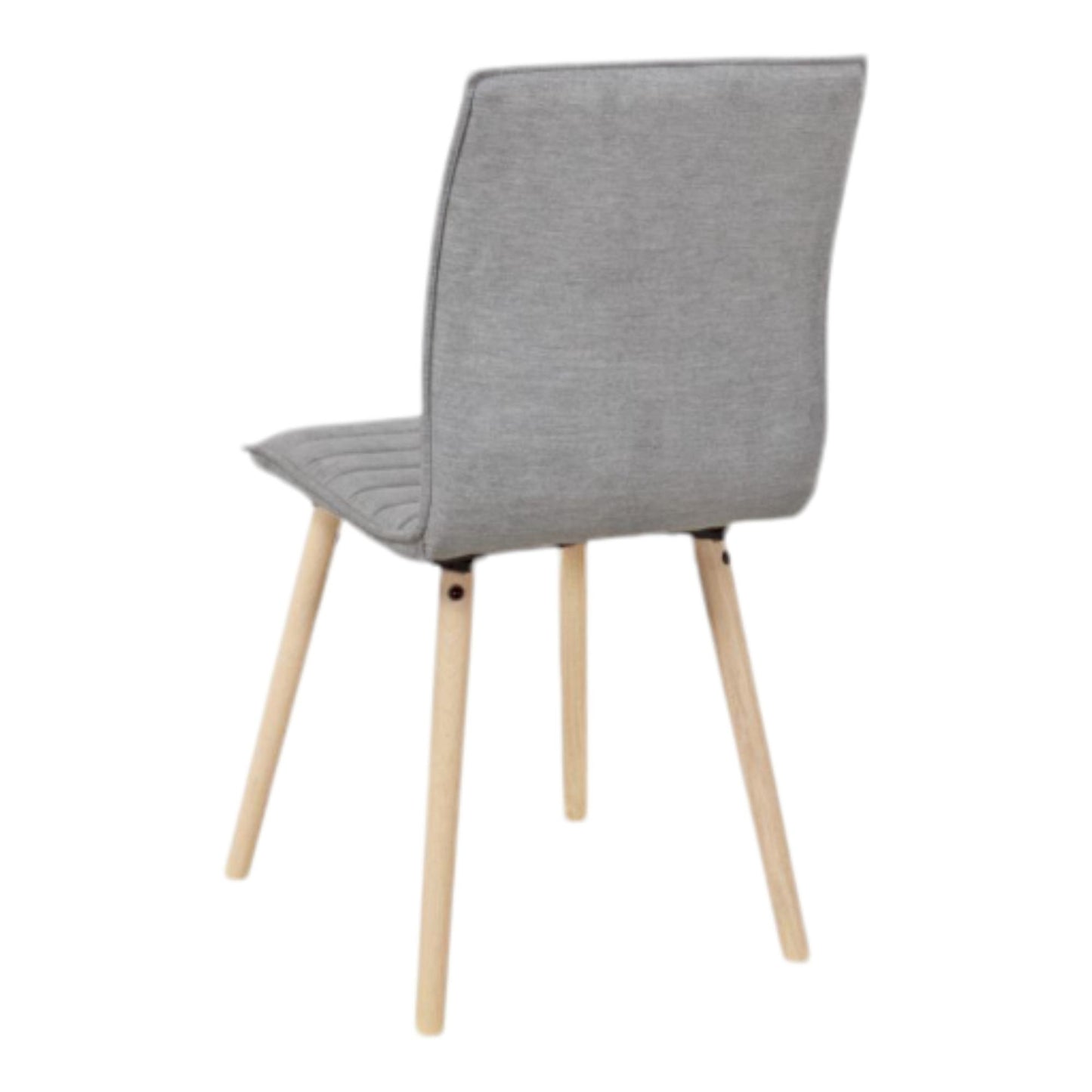 Karla spisestol, eik, mørk grå