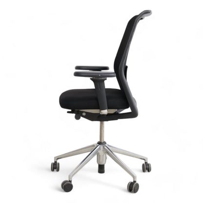 Sort Vitra ID Mesh Kontorstol med armlener