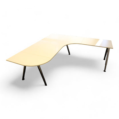 IKEA Galant hjørnebord, hvitt