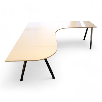 IKEA Galant hjørnebord, hvitt
