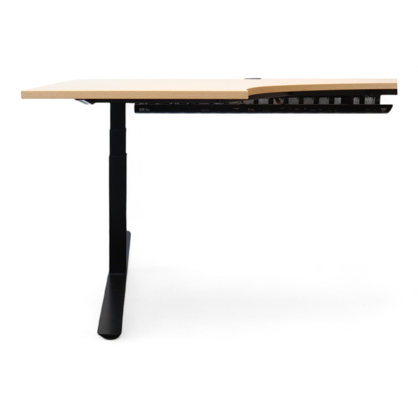 Kinnarps elektrisk hev/senk skrivebord, venstresving. 180 cm