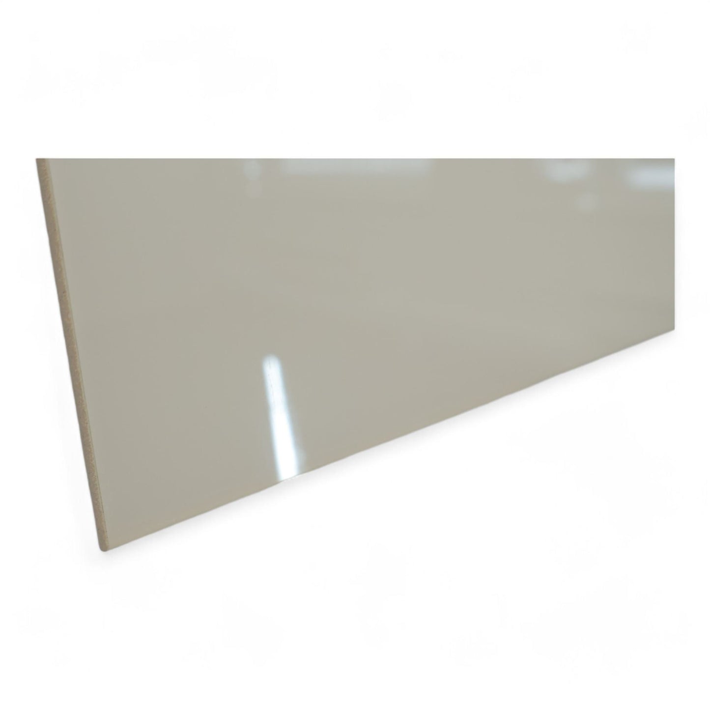 Lintex whiteboard i beige glass