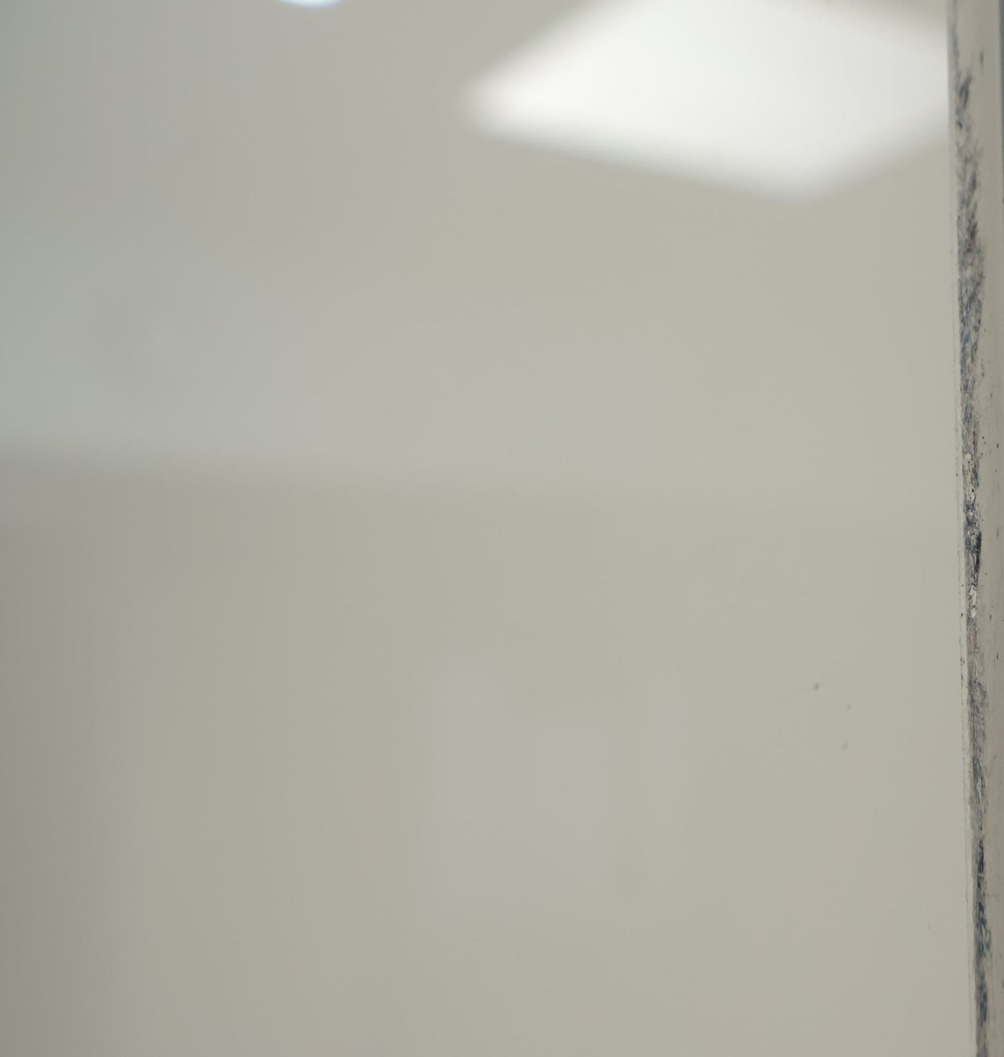Lintex whiteboard i beige glass