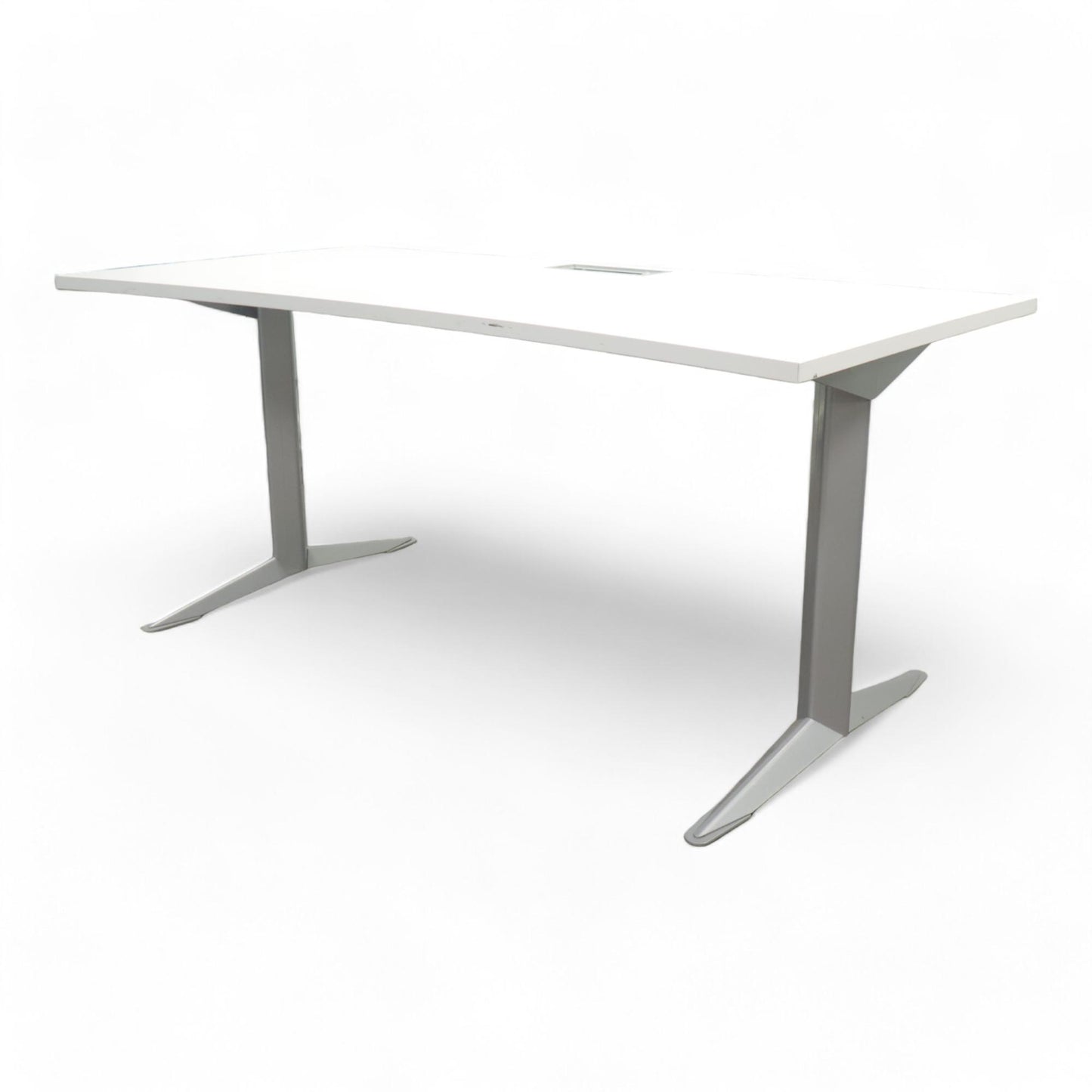 Skrivebord i hvit, 160cm