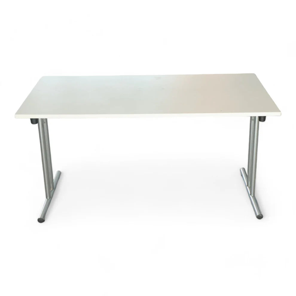Sammenleggbare bord fra Kinnarps, hvit 140x80 cm