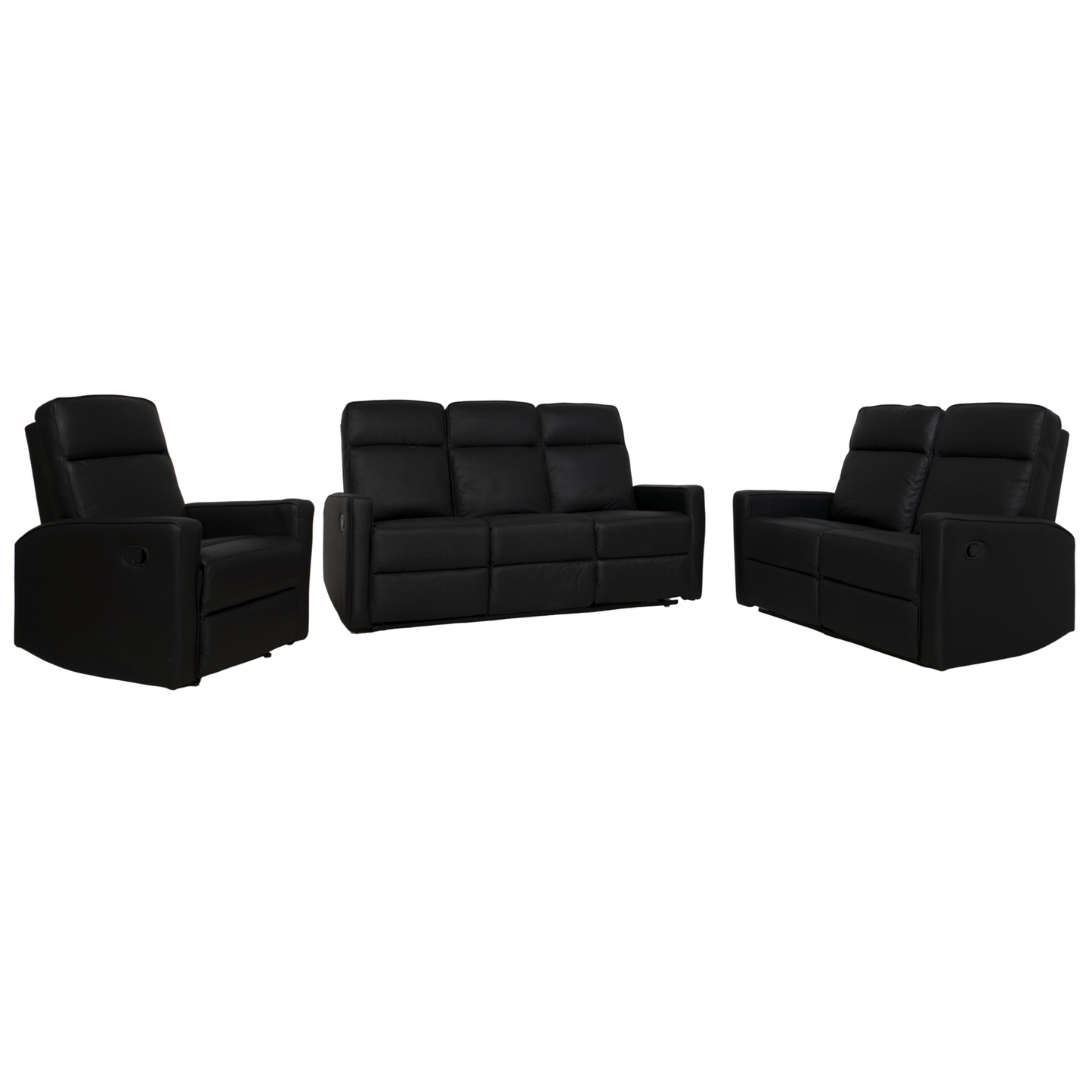 Asila 3-seter sofa m/ reclinerfunksjon