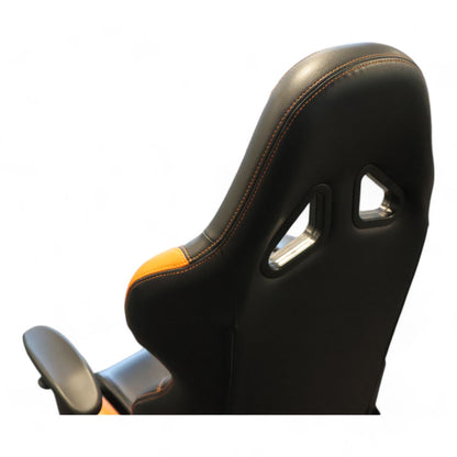 OMP Beta gamingstol m/oransje detaljer