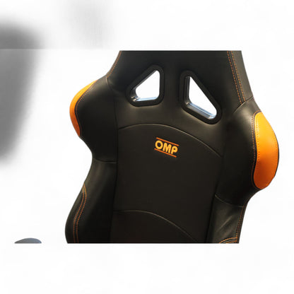 OMP Beta gamingstol m/oransje detaljer