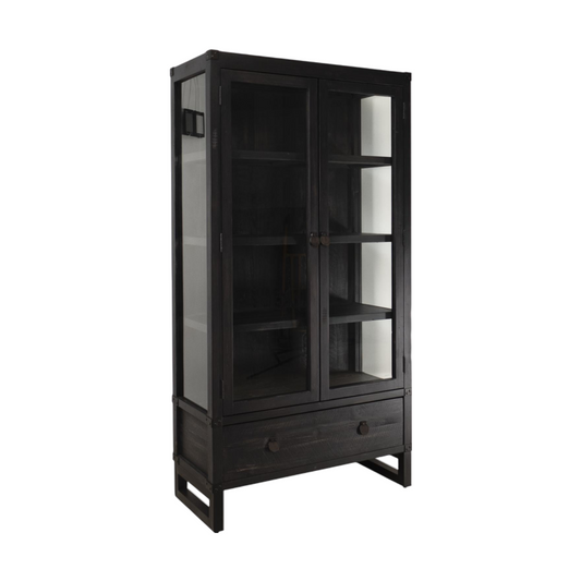 Woodenforge vitrineskap fra PGT-Reclaimed