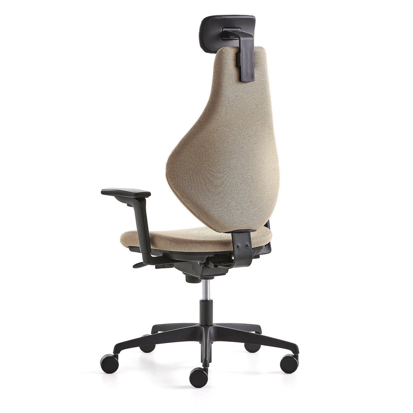 Helt nytt | Kontorstol HURRAY, høy rygg, sand