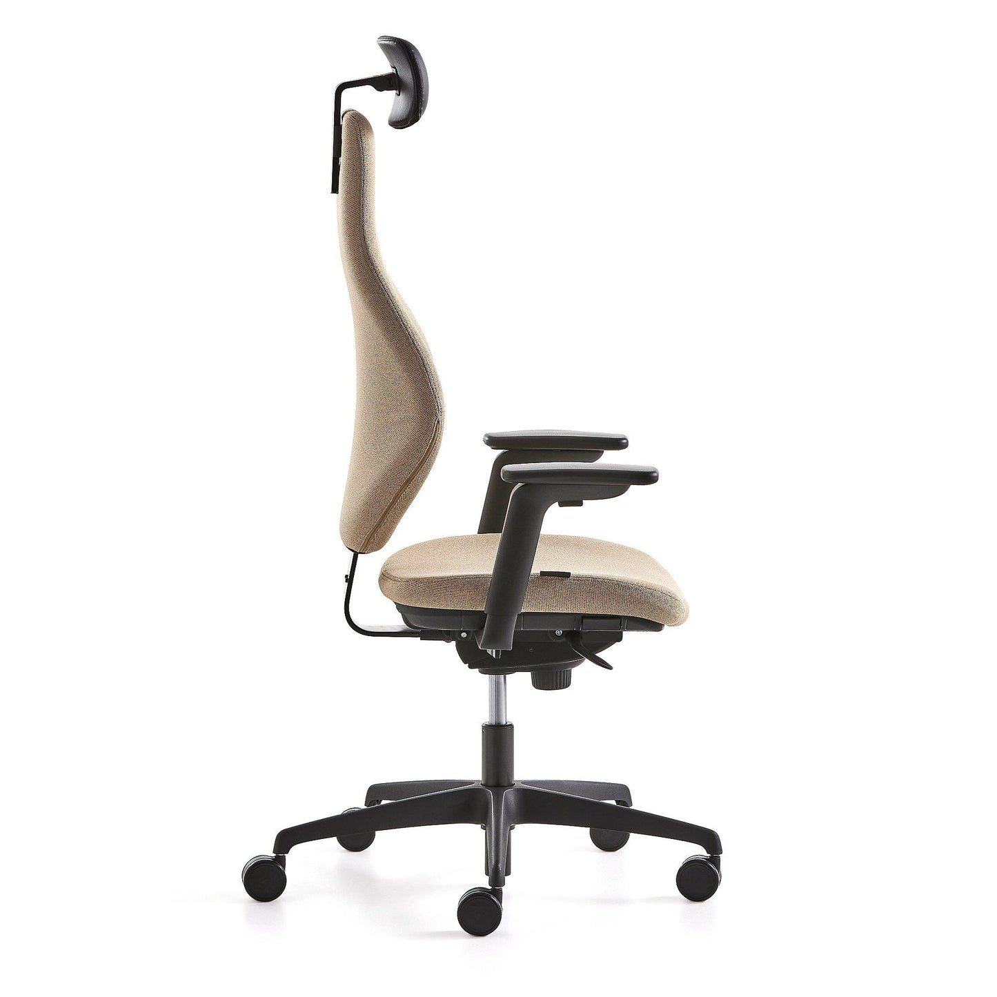 Helt nytt | Kontorstol HURRAY, høy rygg, sand