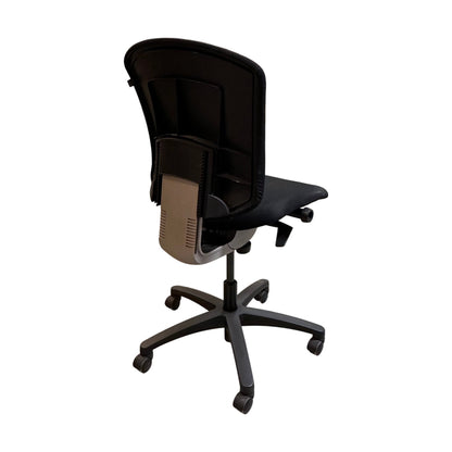 Ikon kontorstol fra Savo, sort stoff