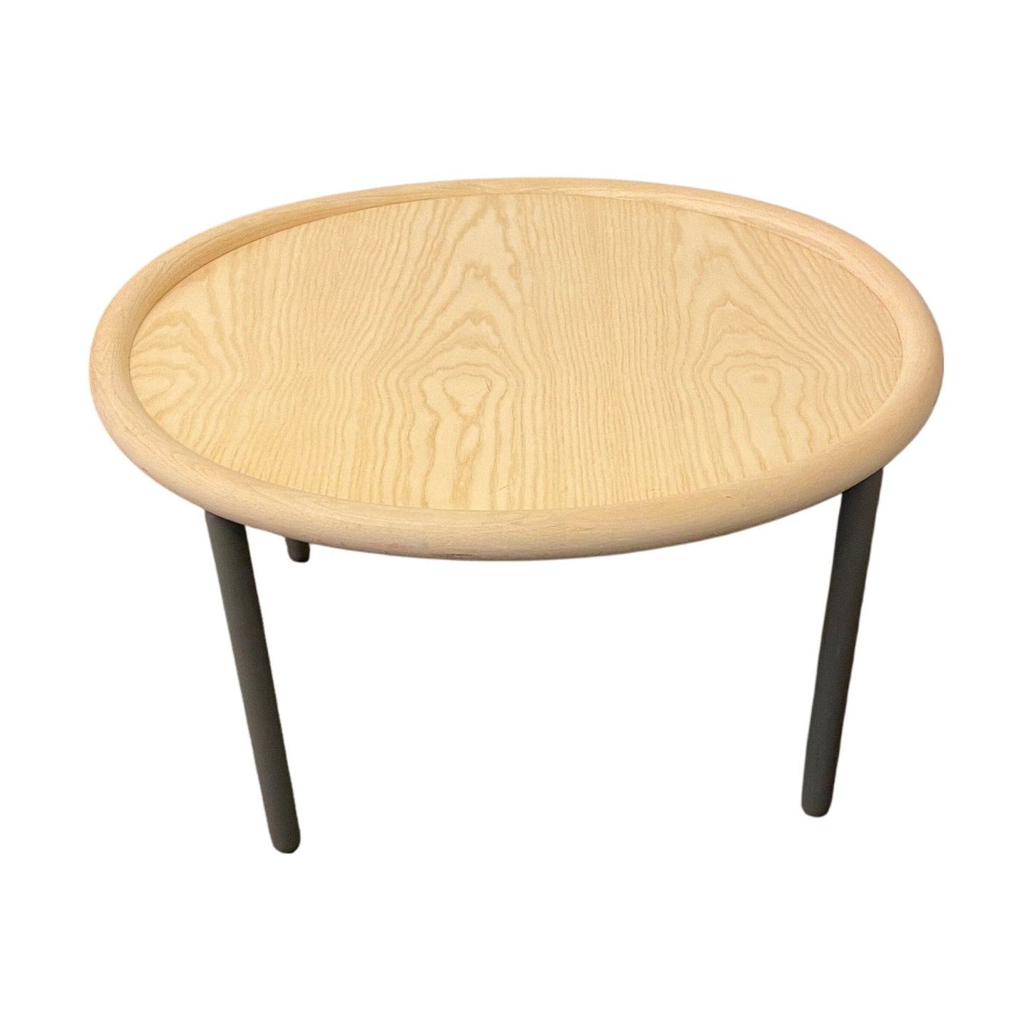 Sofabord i bjørk fra HM Home, beige, Ø70 cm