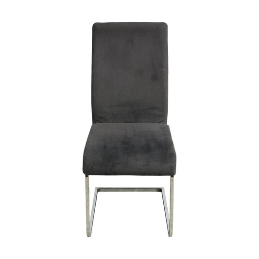 Spisestol fra A-Møbler, grå, krom