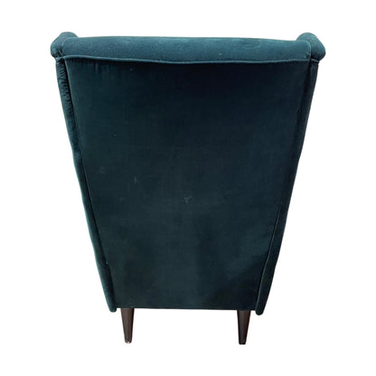 STRANDMON Ørelappstol, Djuparp mørk grønn