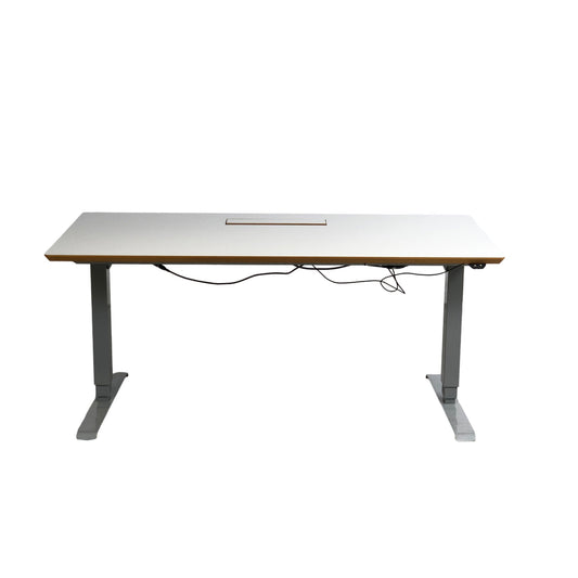 Skrivebord, elektrisk hev/senk fra LINAK. 160x90 cm